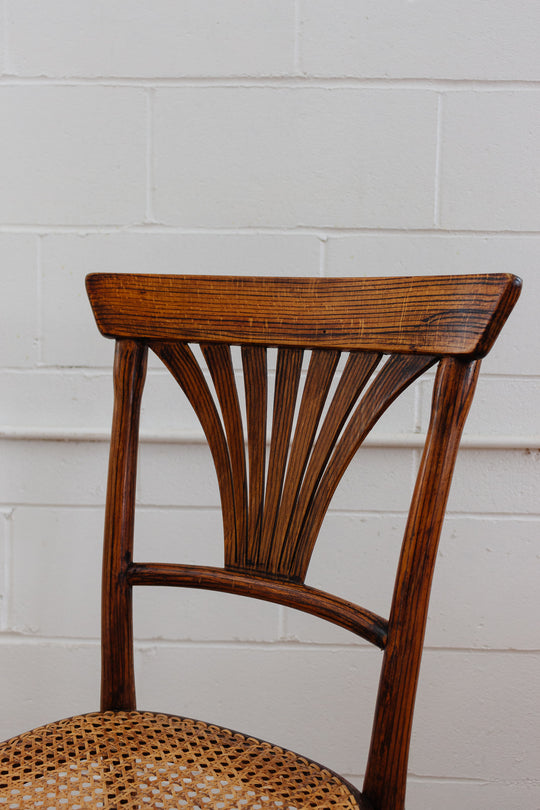 set of turn of the century Thonet no. 221 chairs