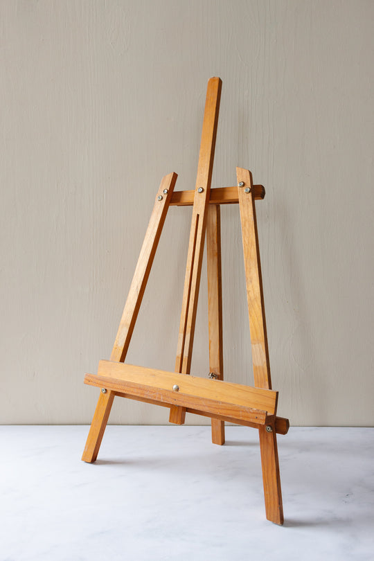 vintage French table top artist easel