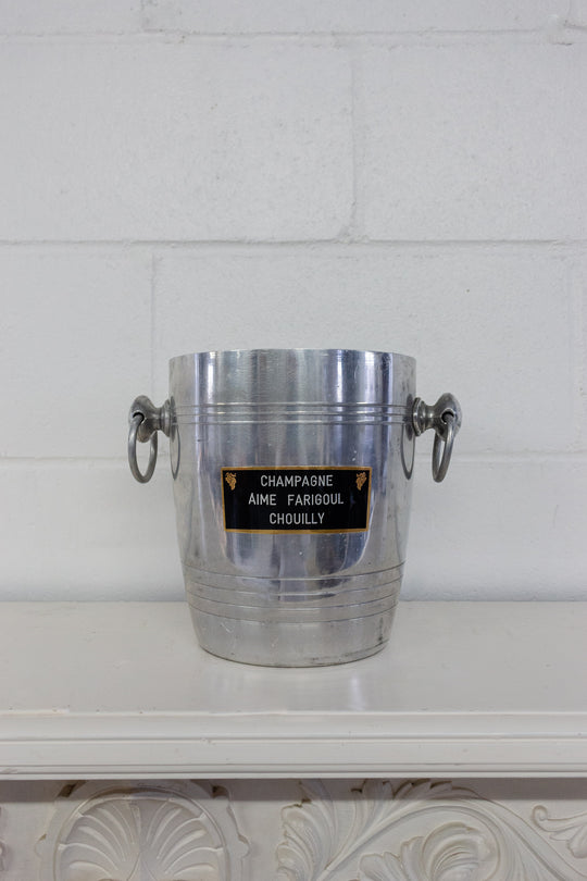 vintage french champagne bucket