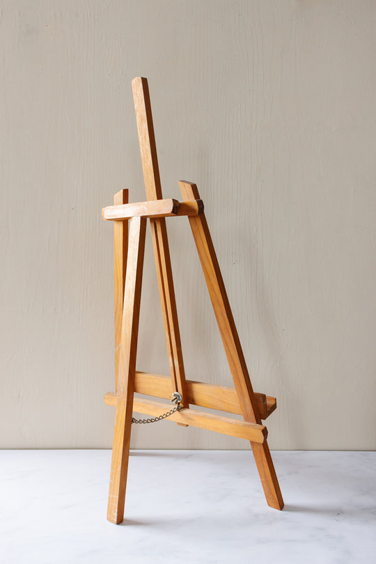 vintage French table top artist easel