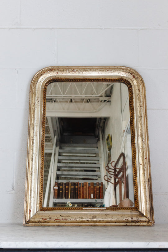 antique french louis philippe gold mirror