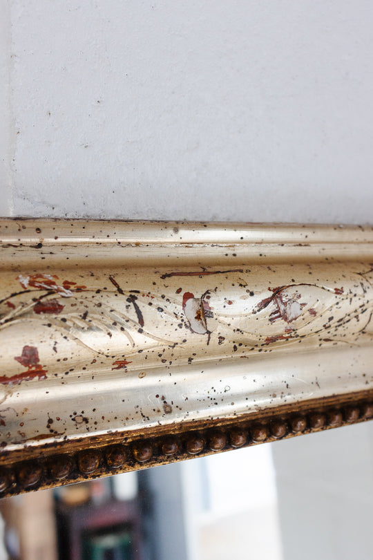 antique french louis philippe gold mirror