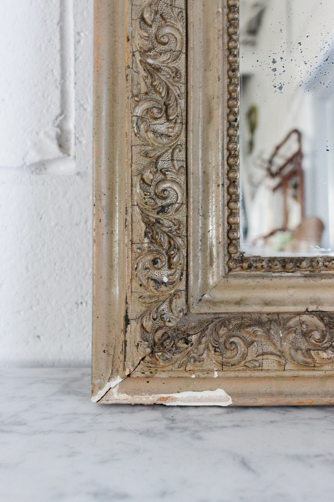antique french louis philippe mirror