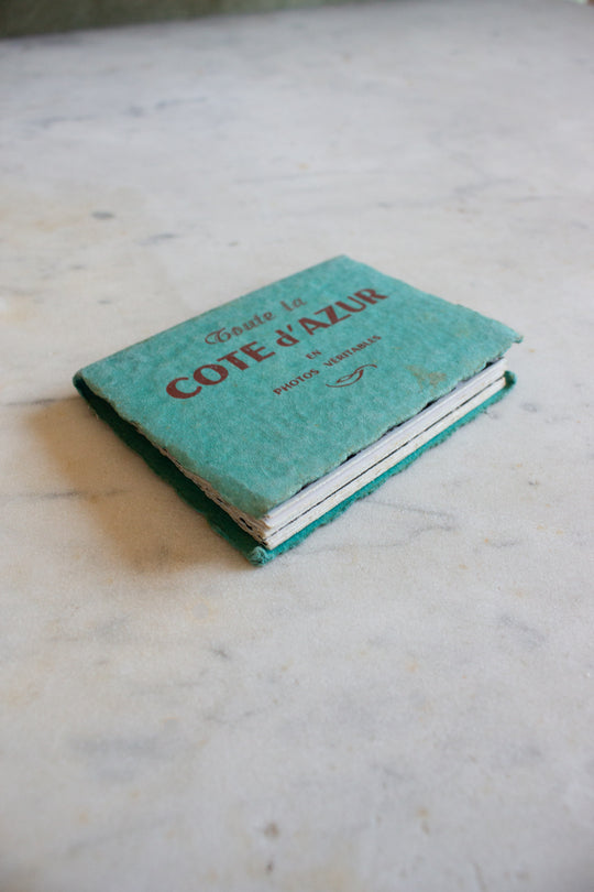 set of 1950s French souvenir postcard books