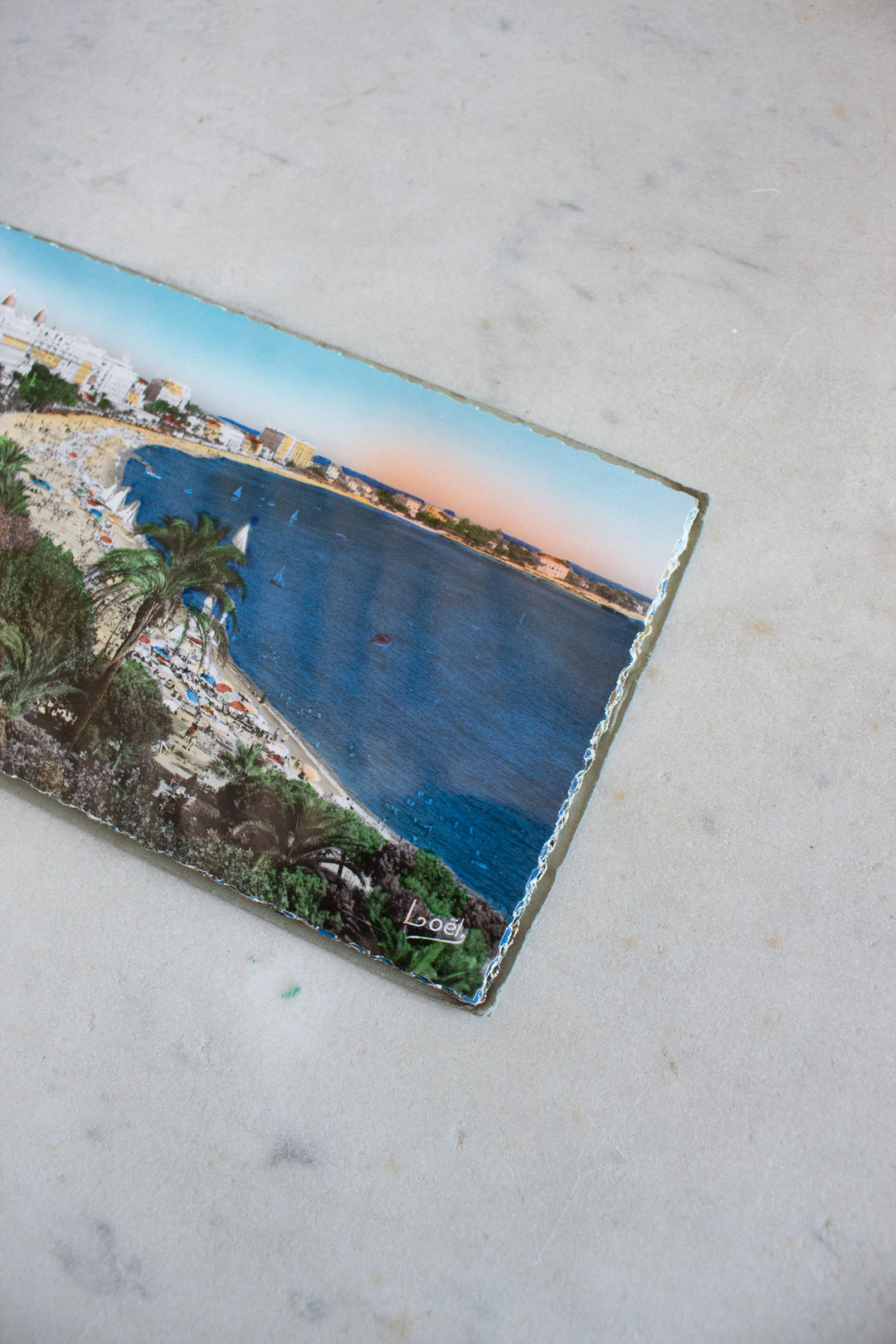 set of 1950s French souvenir postcard books