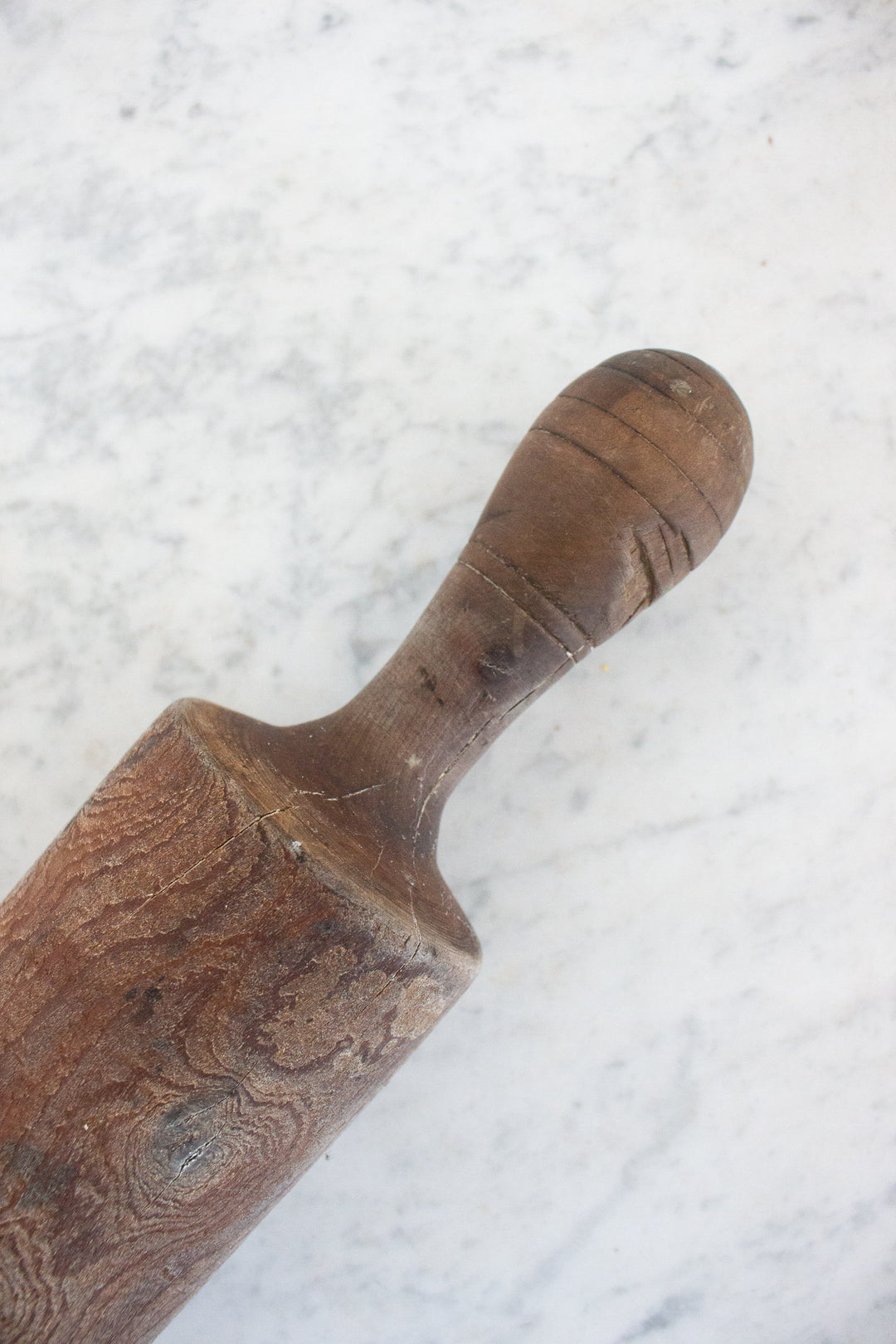 antique French rolling pin