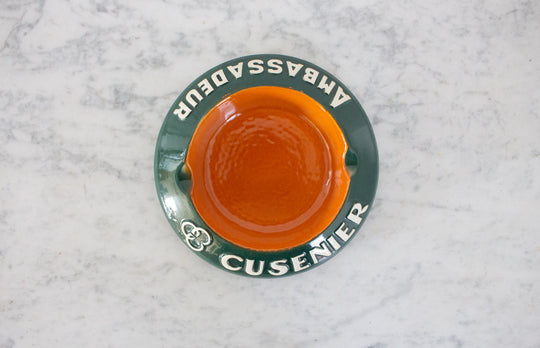 vintage french advertising ashtray