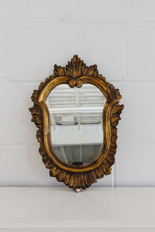 vintage Italian ornate florentine mirror