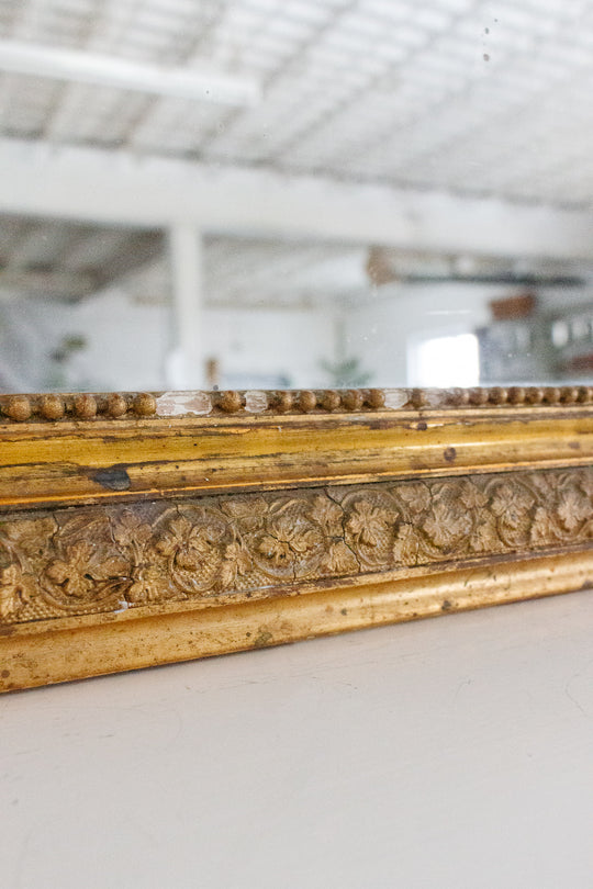 antique french gold louis phillippe mirror