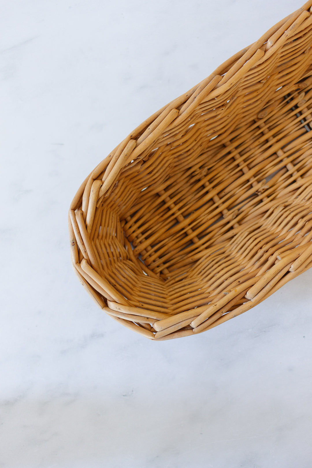 vintage french baguette basket