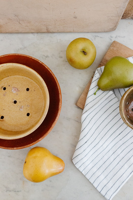 antique french ceramic "faiselle" bowl