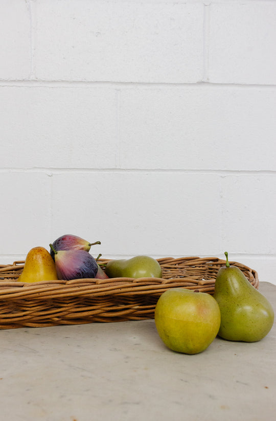 vintage french baguette basket