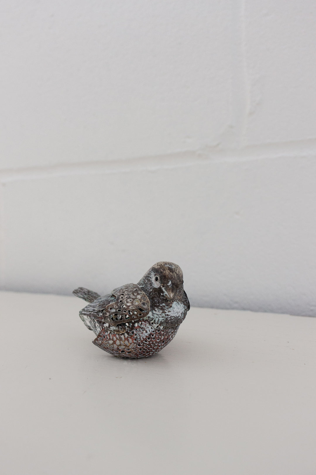 vintage french cristofle "lumière d'argent" oiseau