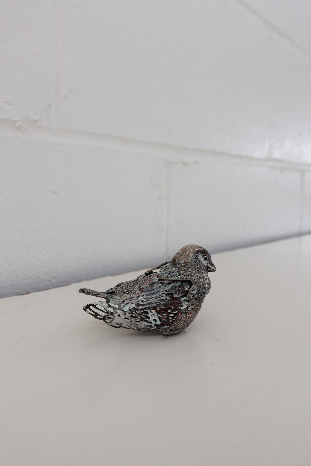 vintage french cristofle "lumière d'argent" oiseau