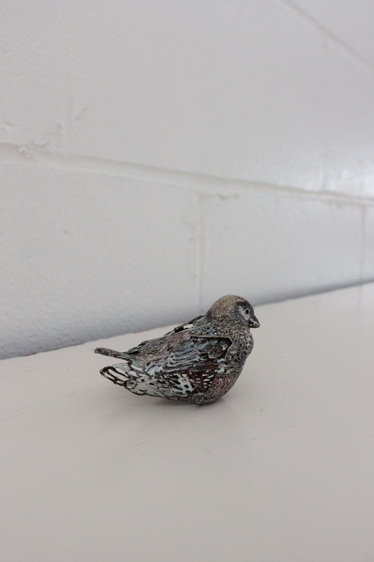 vintage french cristofle "lumière d'argent" oiseau