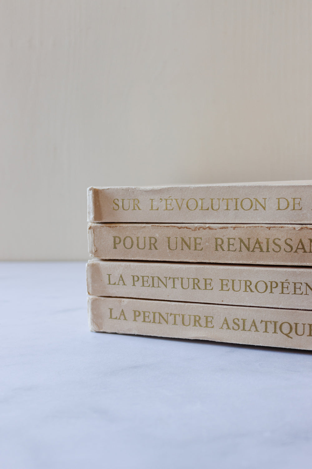 rare set of 1940s French art books, "la peinture"