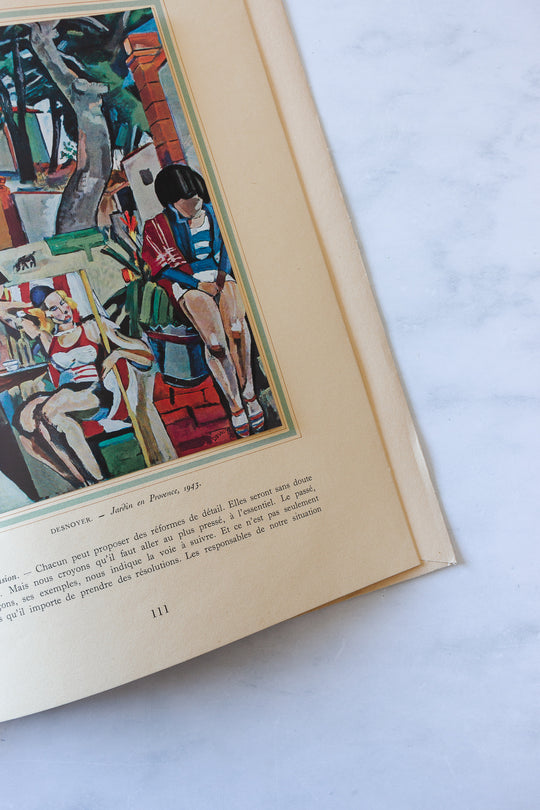 rare set of 1940s French art books, "la peinture"