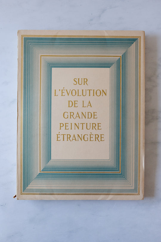 rare set of 1940s French art books, "la peinture"