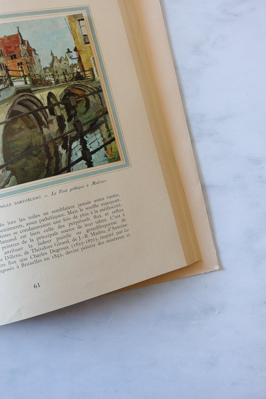 rare set of 1940s French art books, "la peinture"