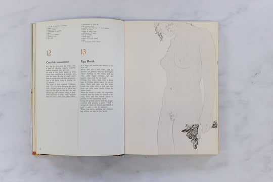 rare 1st edition salvador dali vintage cook book "les dîners de gala"