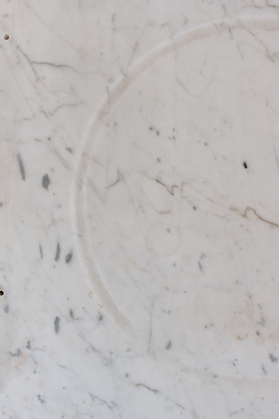 19th century french faux bamboo marble top vanity