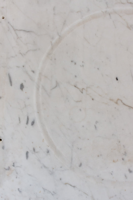 19th century french faux bamboo marble top vanity