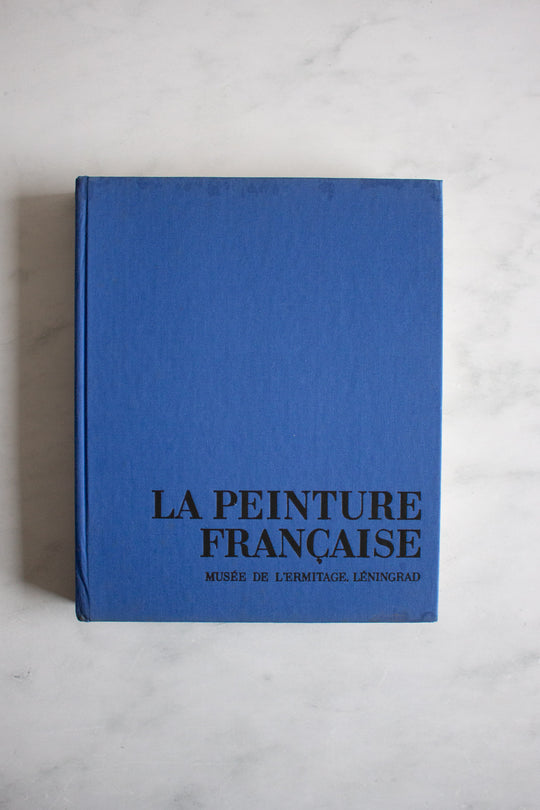 vintage French art book, “la peinture française” éditions d'art aurora-leningrad