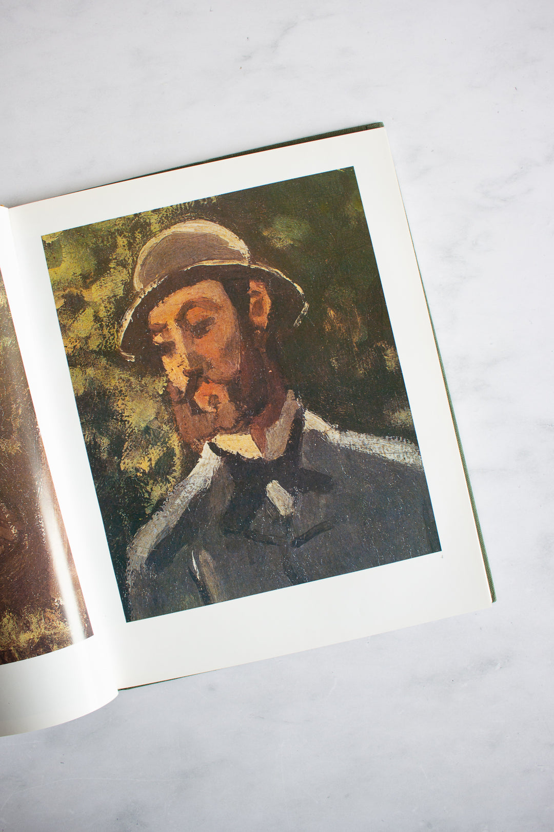 vintage art book "claude monet”