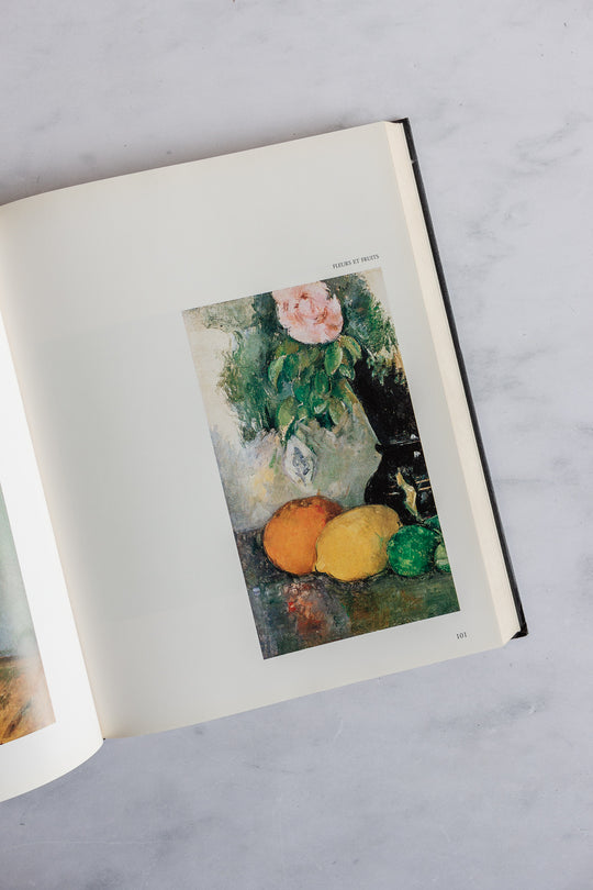 vintage french art book "cézanne par lui-même"