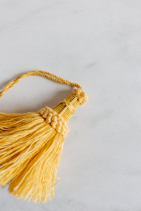 vintage french passementerie tassels