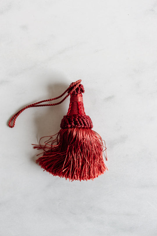 vintage french passementerie tassels