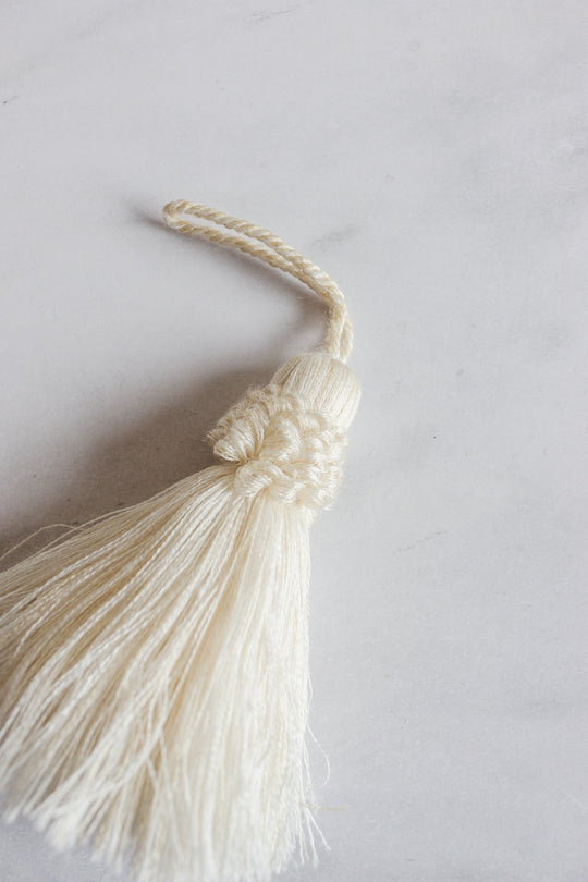 vintage french passementerie tassels