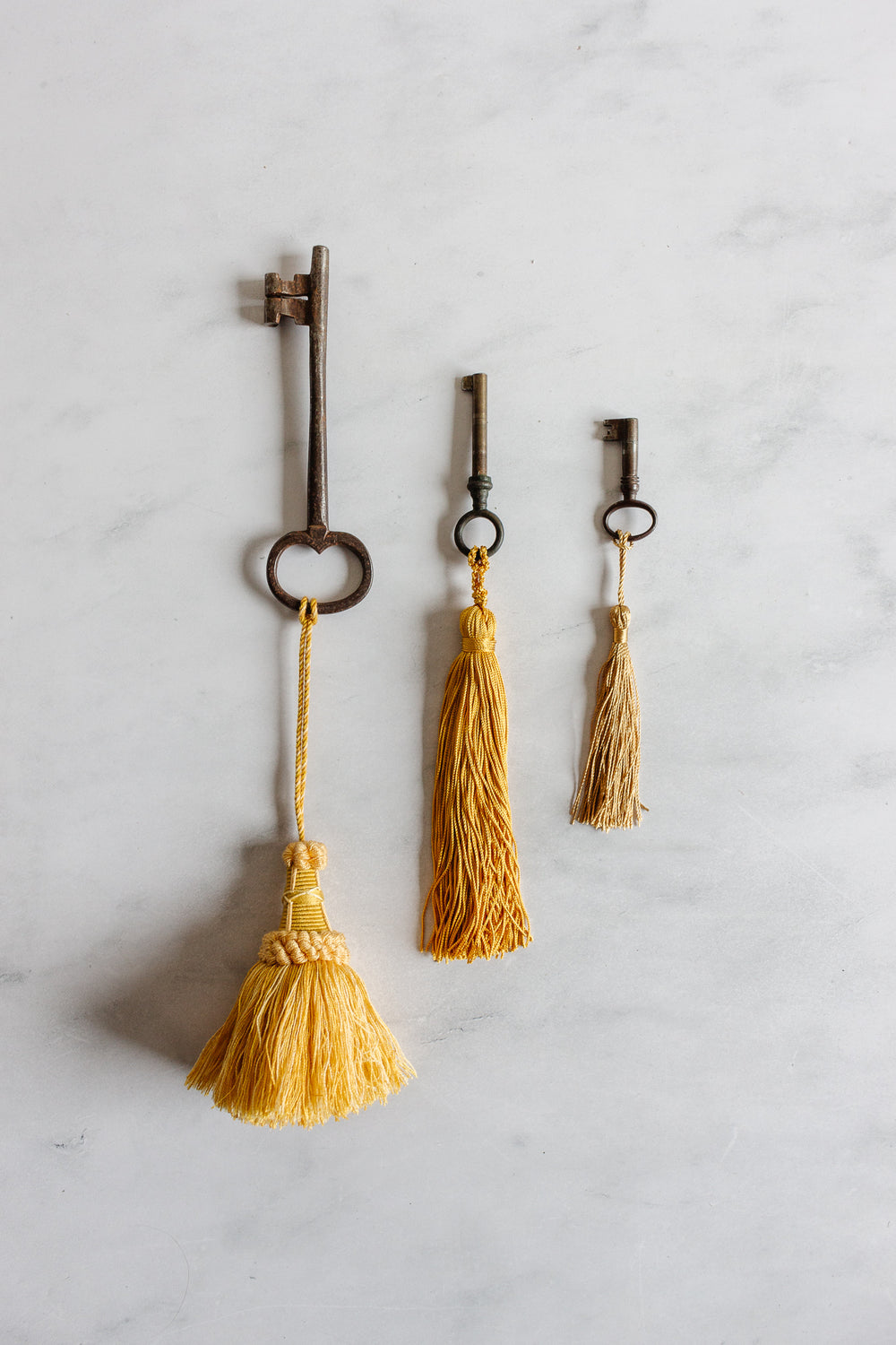 vintage french passementerie tassels