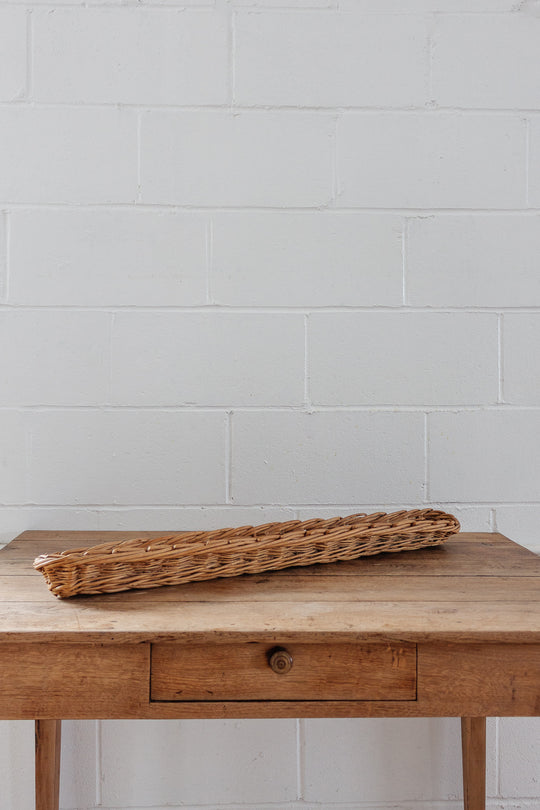 antique French 32" baguette basket
