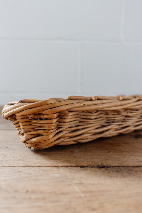 antique French 32" baguette basket