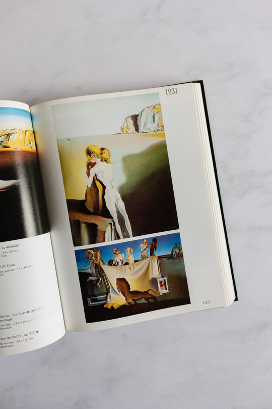 vintage French art book, “Salvador Dali”