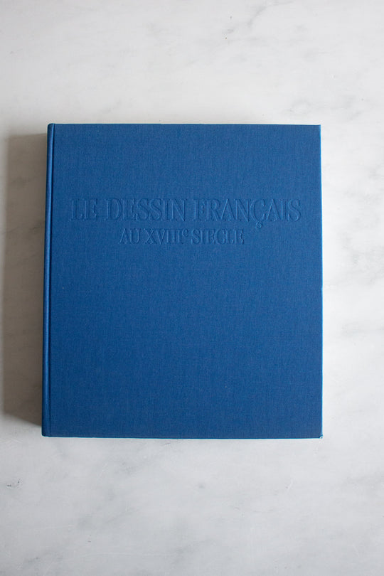 vintage French art book, “le dessin français au xviii siècle”