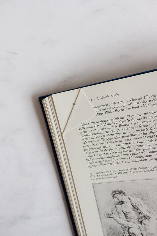 vintage French art book, “le dessin français au xviii siècle”