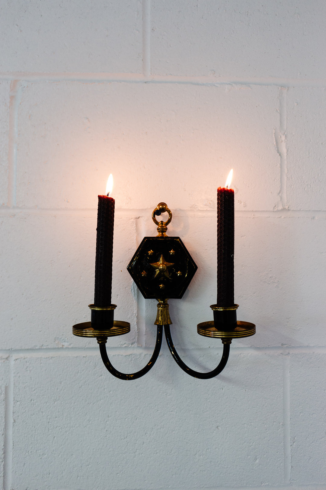 vintage french ship candle sconce