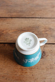 vintage Aynsley robin's egg blue tea cup and saucer
