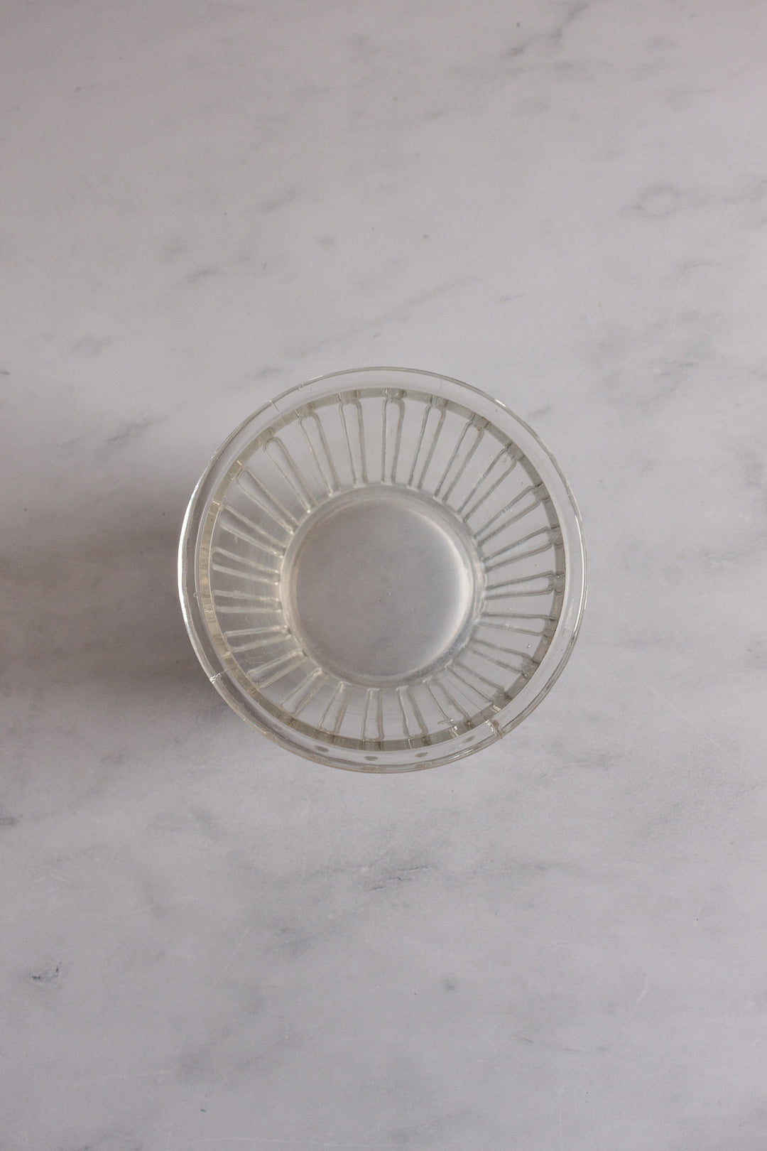 extra large antique french footed jam jar