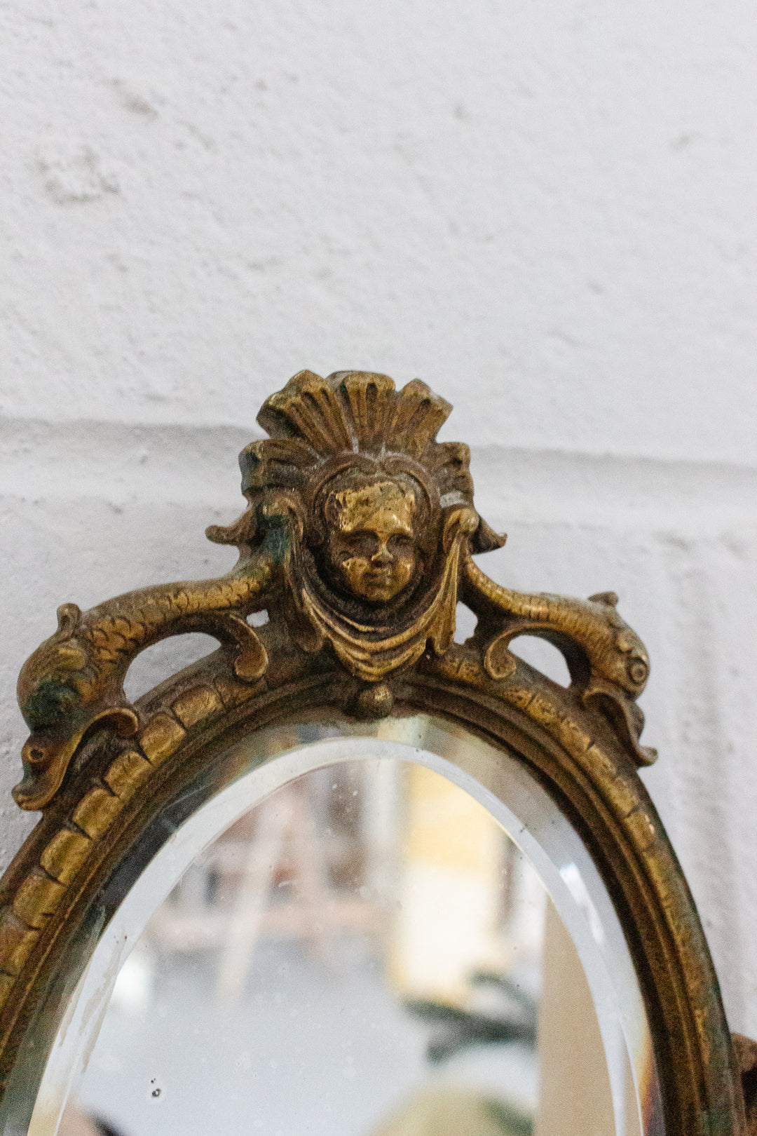 pair of 19th century french mirrored sconces