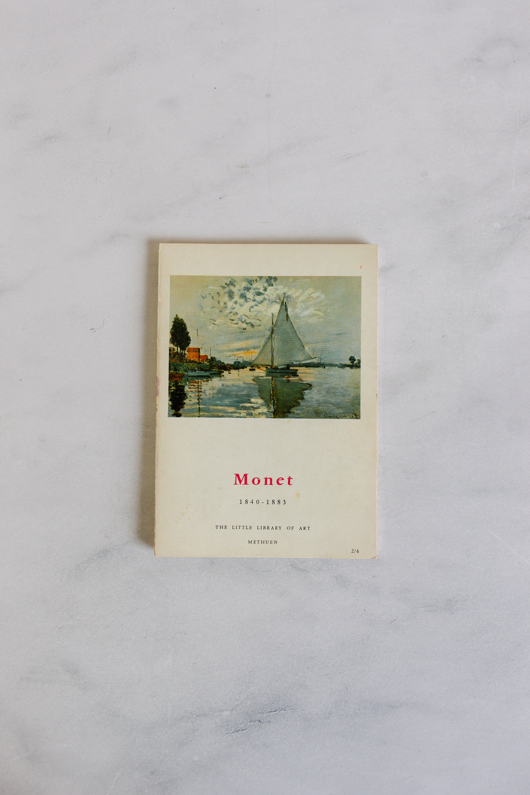 vintage art book set “little library of art”