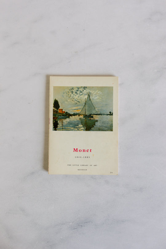 vintage art book set “little library of art”