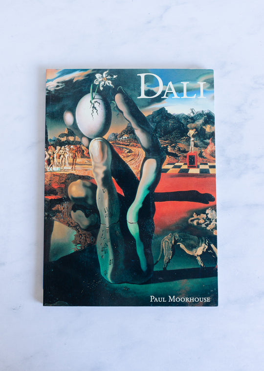 vintage dali art book