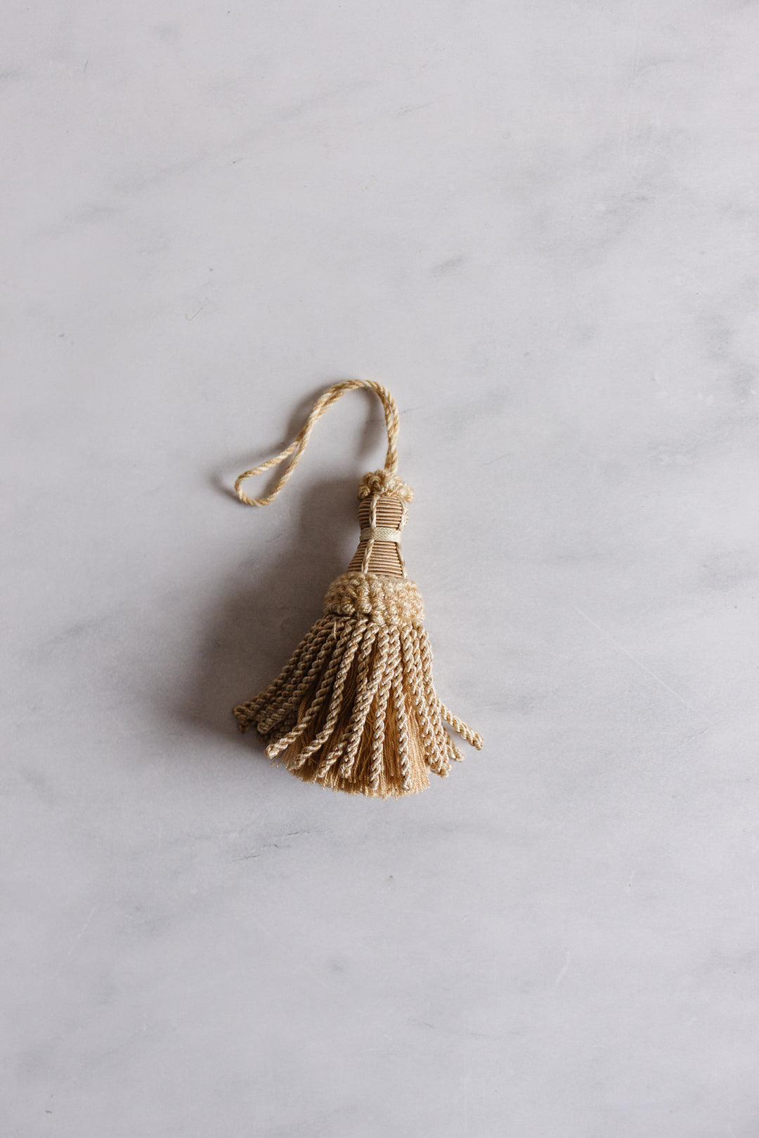 large vintage french passementerie tassel