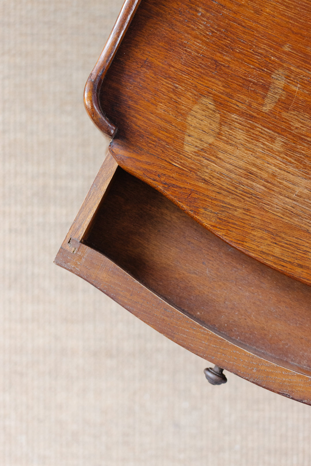 pair of matching vintage French Louis XV style bedside tables