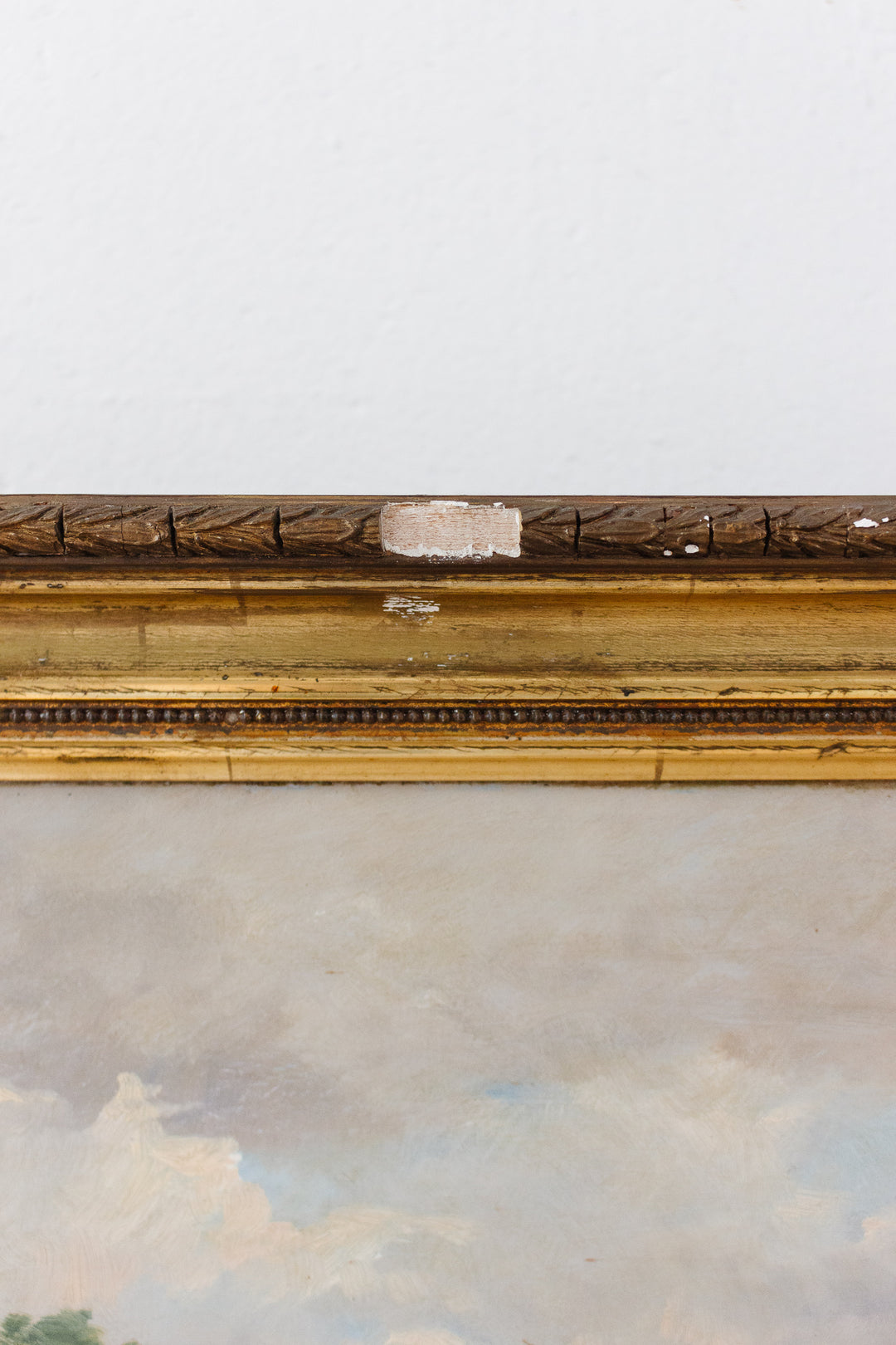 la réflection des arbres