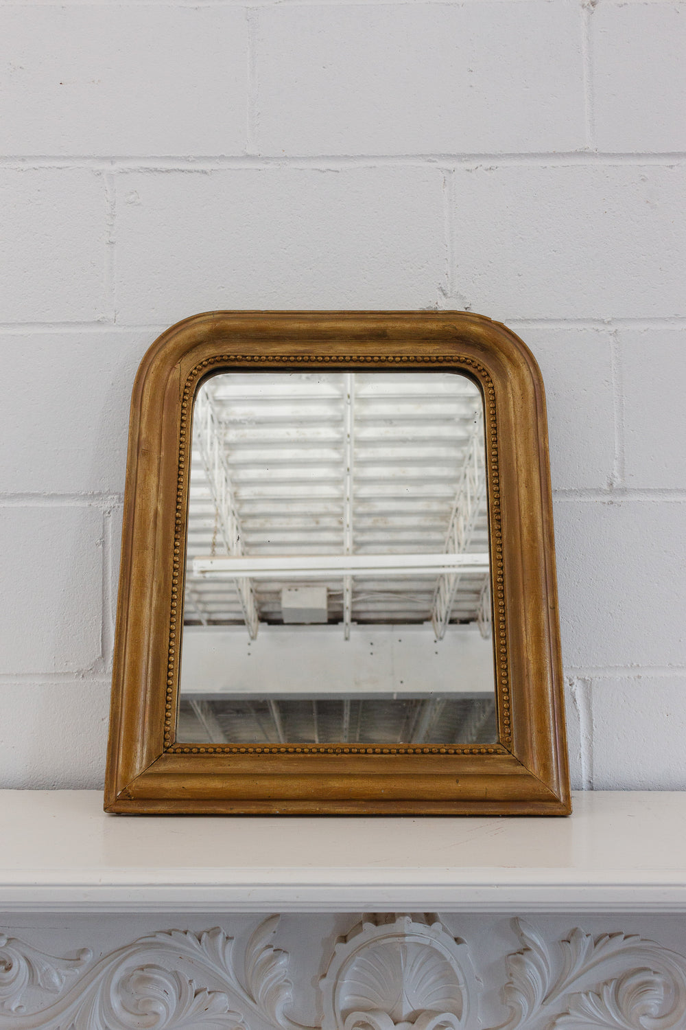 petite antique French louis Philippe mirror
