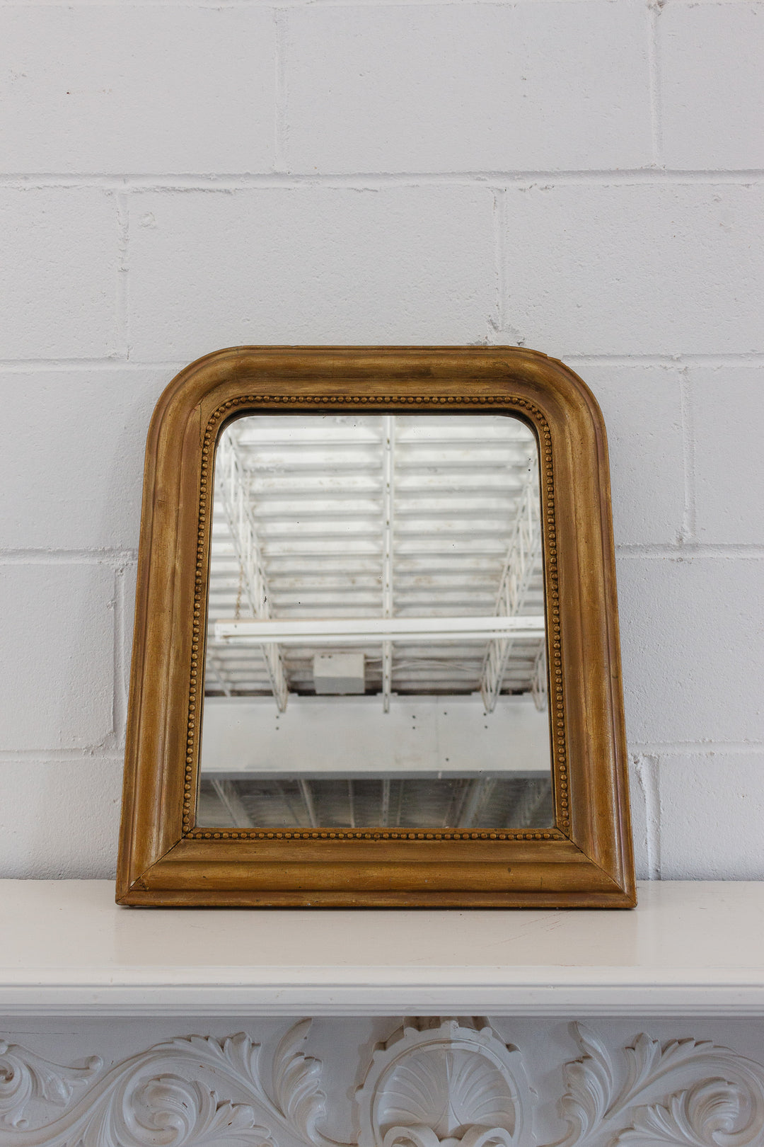 petite antique French louis Philippe mirror